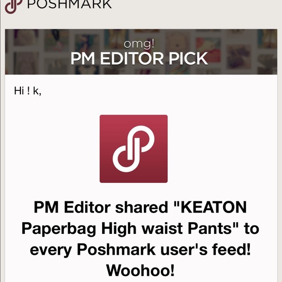 KEATON Pocketed Paper Bag High waist Pants - Picture 5 of 8